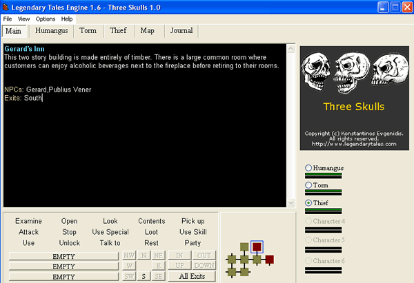 3 Skulls RPG Screenshot